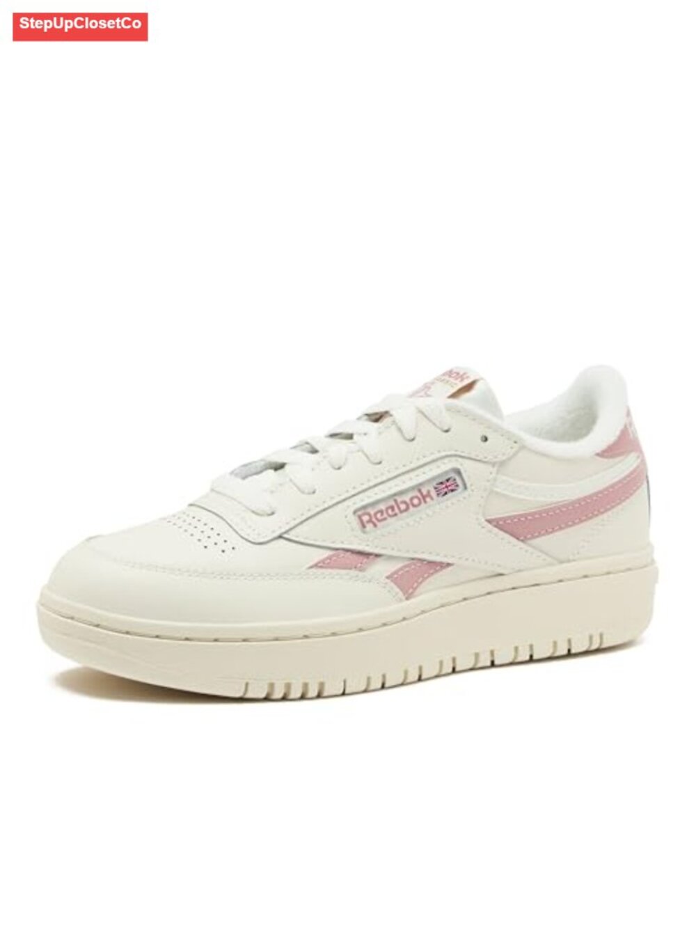 Platform Leather Sneakers - Cushioned & Durable Tennis Shoes for Women